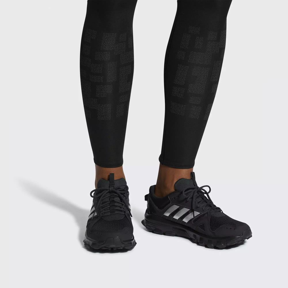 Adidas Rockadia Trail Tenis Negros Para Hombre (MX-91605)